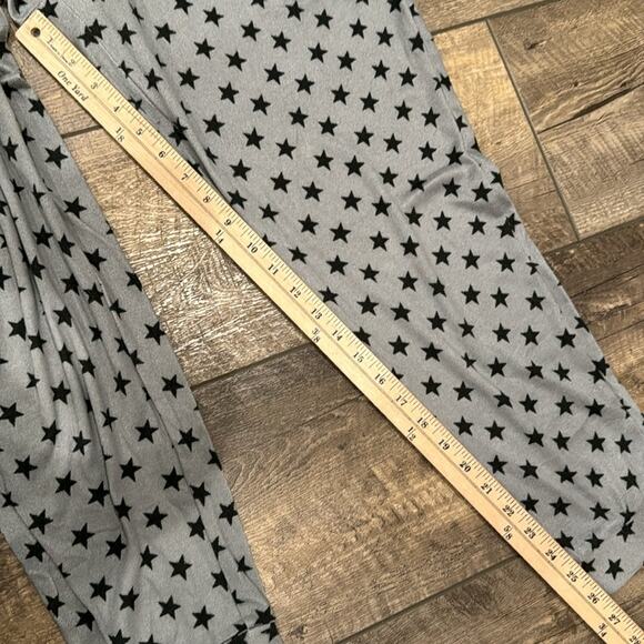 Muk Lucks Women's Butter Knit Loungewear Set Gray Black Size L - Picture 12 of 15